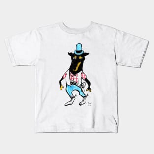 Doberman Cowboy Kids T-Shirt